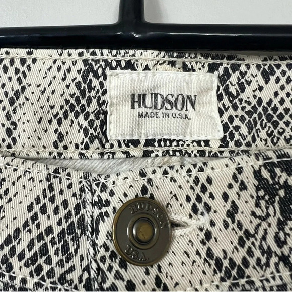 HUDSON stretchy snake print denim pants Sz 29 - Picture 8 of 8